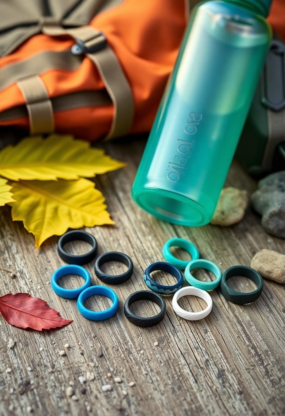 active lifestyle silicone rings
