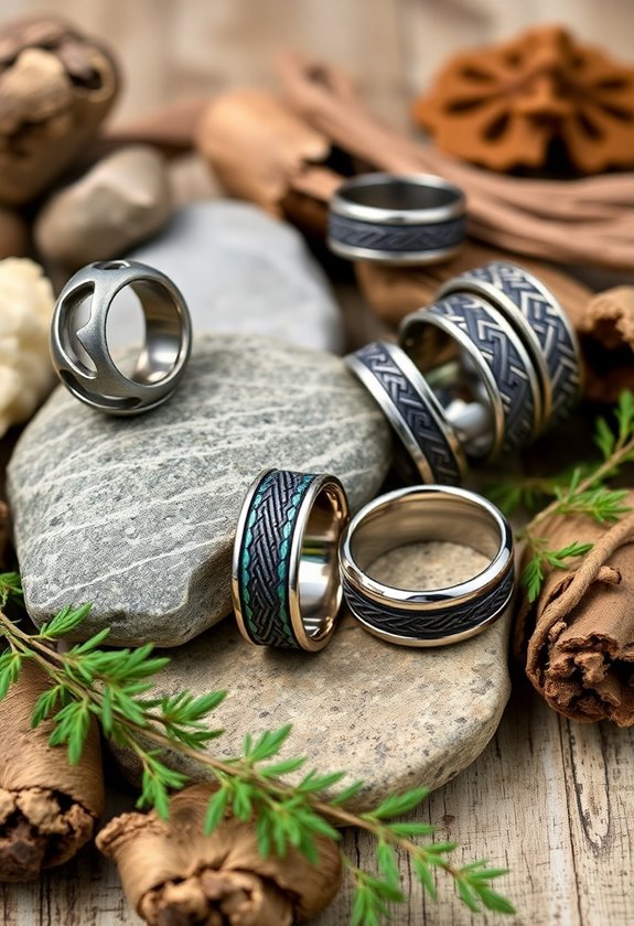 active lifestyle wedding bands