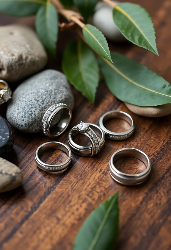 active lifestyle wedding rings