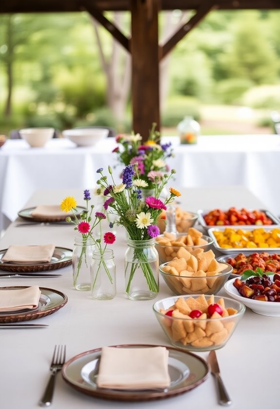 affordable wedding catering ideas