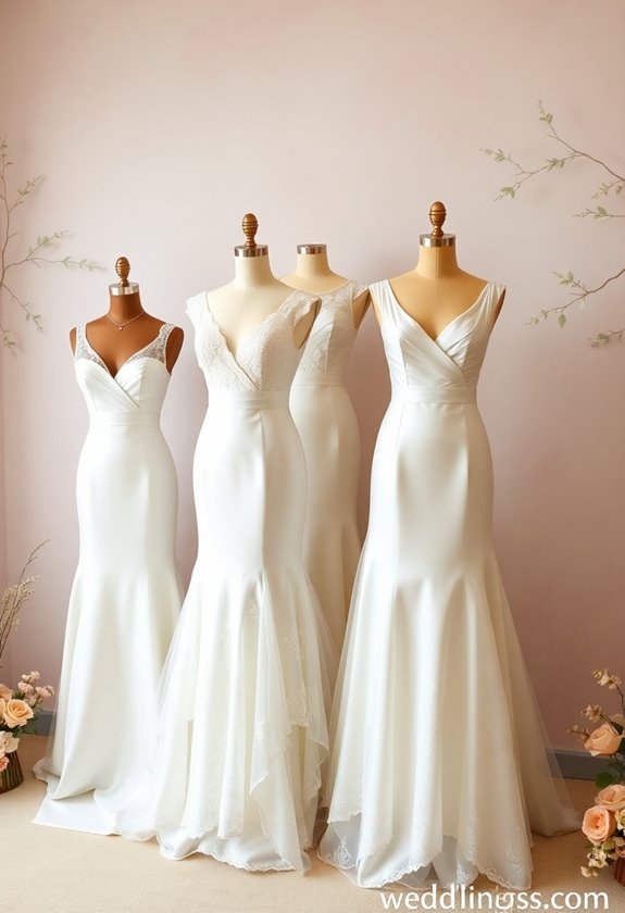 affordable wedding dress styles