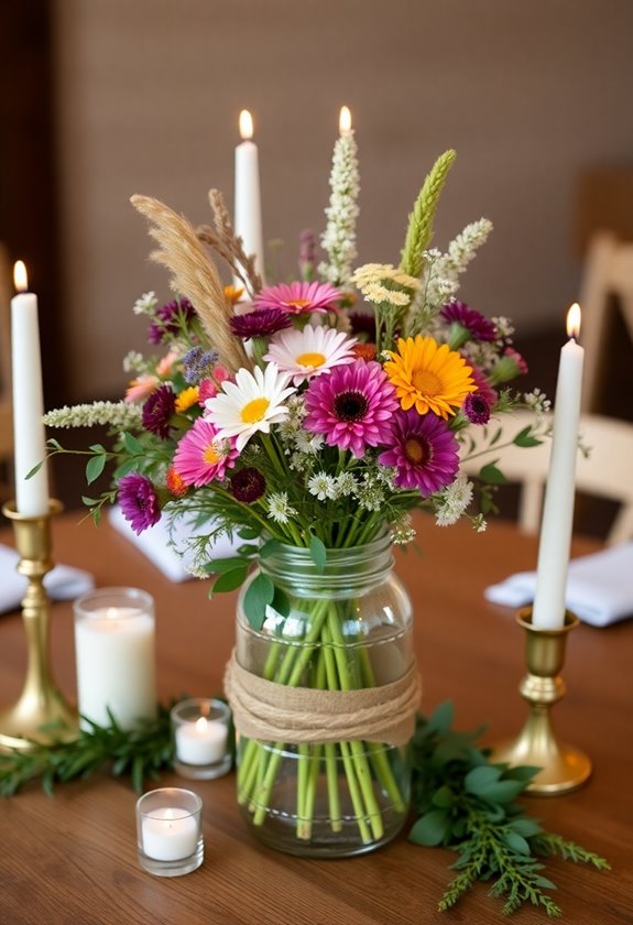 affordable wedding flower ideas