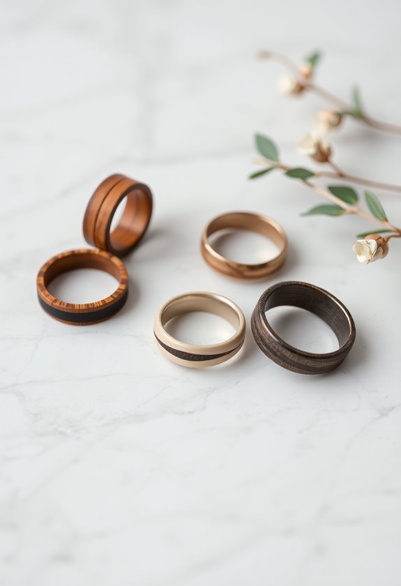 alternative wedding ring materials