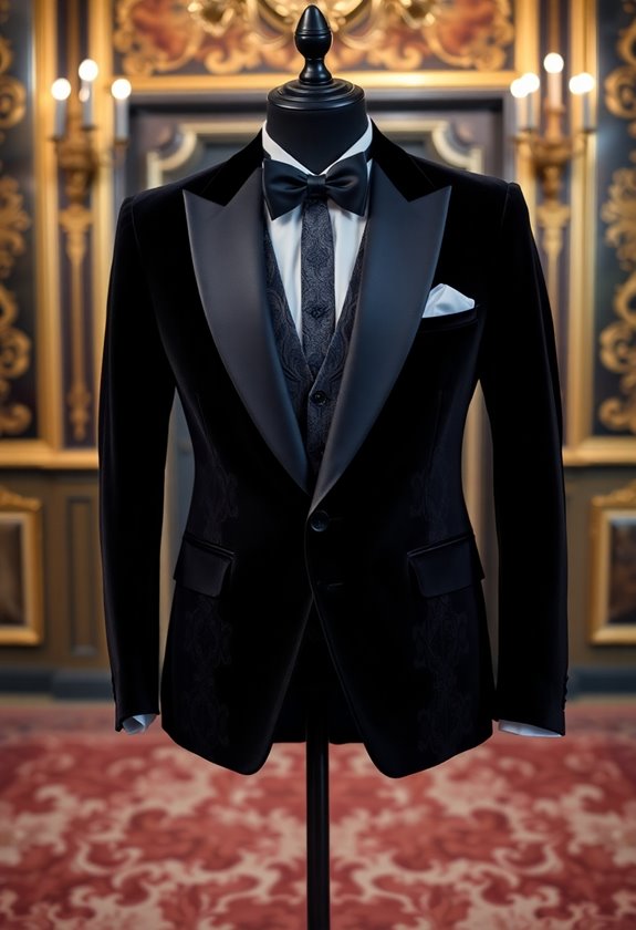 art deco wedding tuxedos