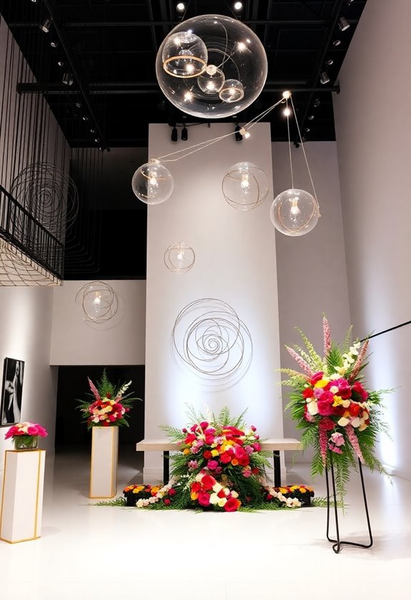 artistic modern wedding vibes