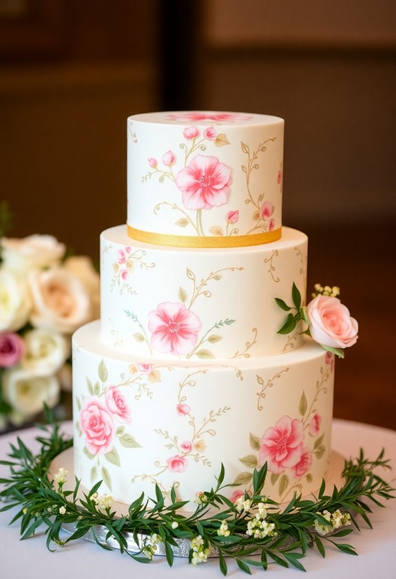 artistic wedding cake designs