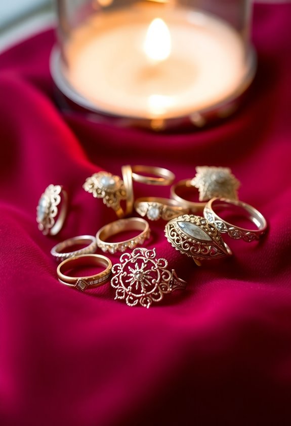 authentic vintage ring hunting
