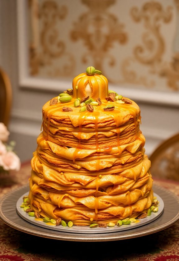 baklava cake celebration delight