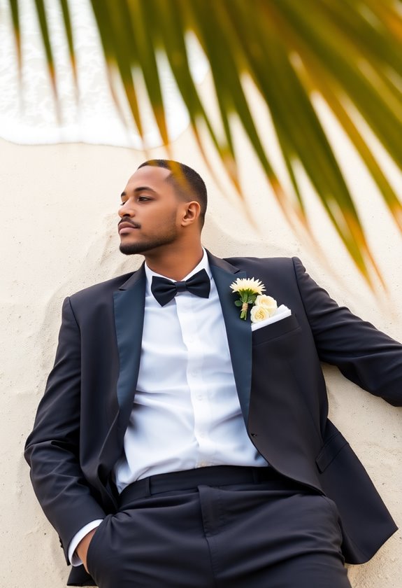 breezy stylish beach wedding