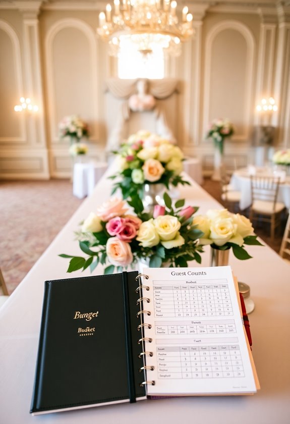 budget and guest count