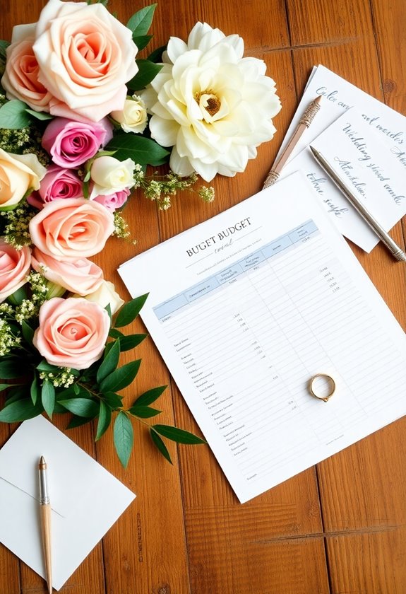 budgeting for wedding essentials