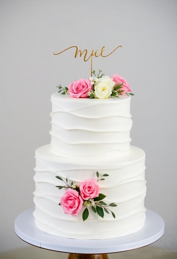 buttercream wedding cake techniques