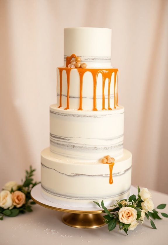 caramel sea salt cake