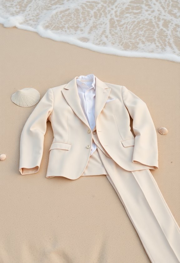 casual beach wedding attire