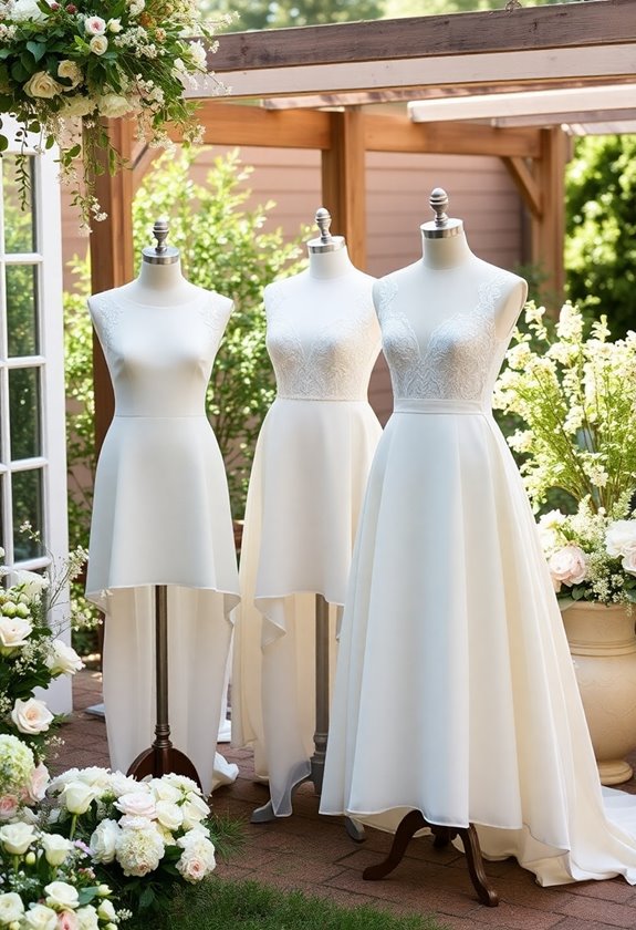 casual wedding dress styles