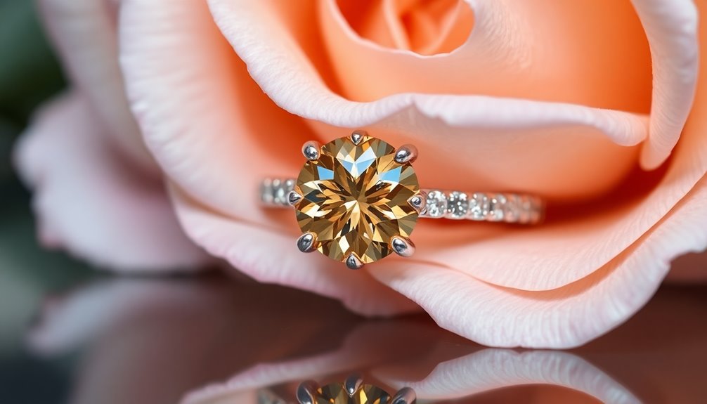 champagne diamond ring considerations
