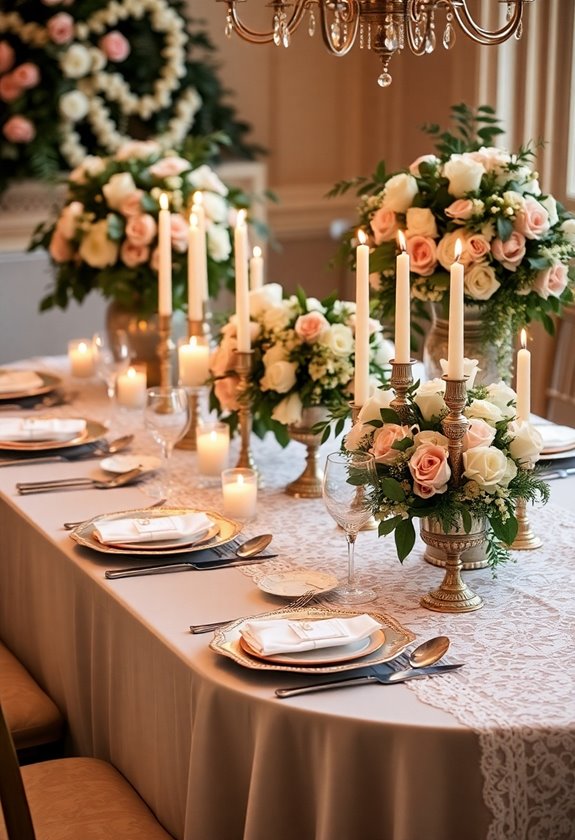 charming antique tableware selection