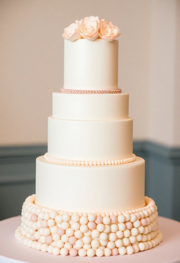 charming candy cake accents
