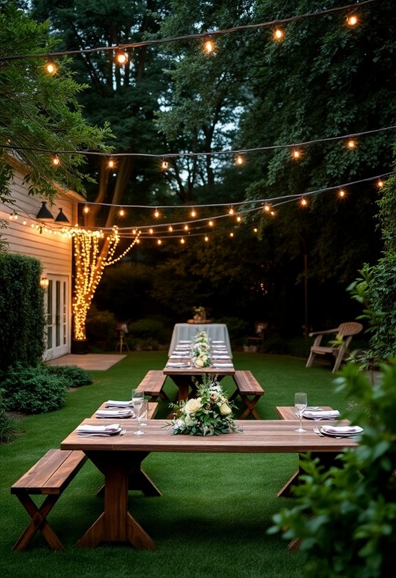 charming intimate backyard weddings