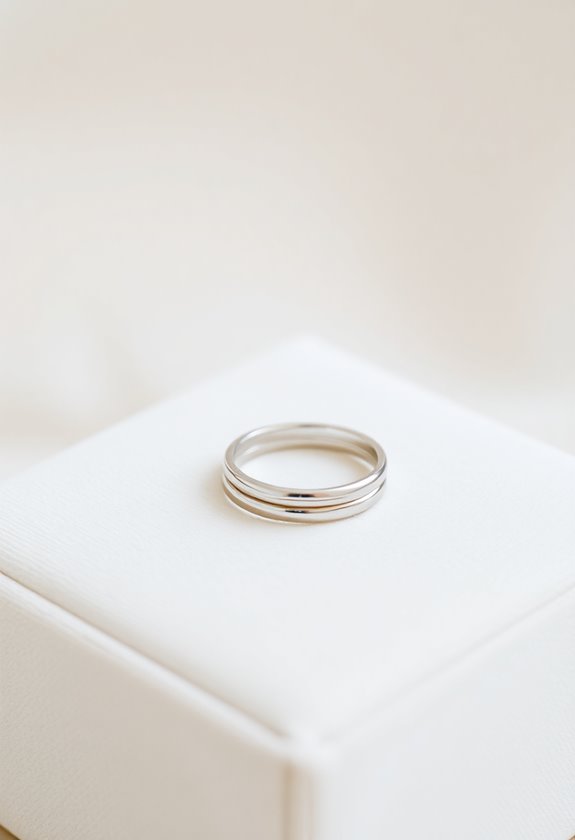 charming minimalist stackable rings