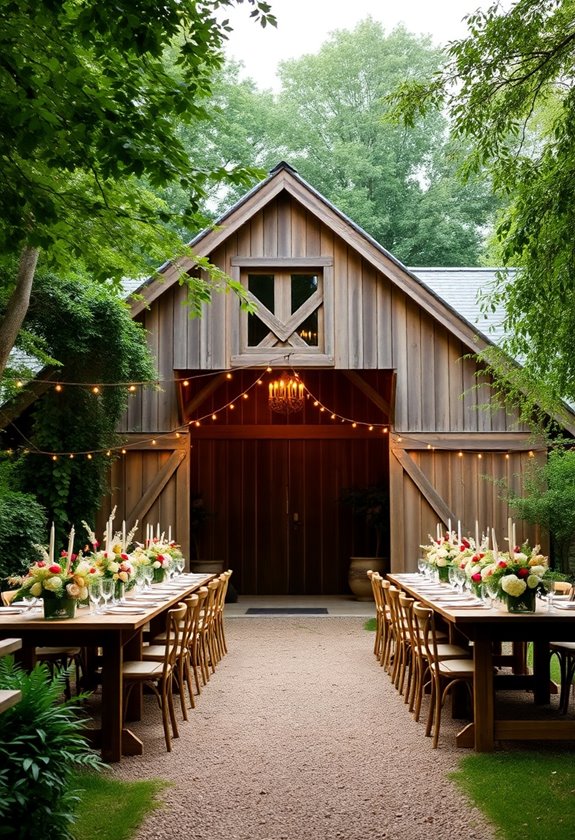 charming rustic barn weddings