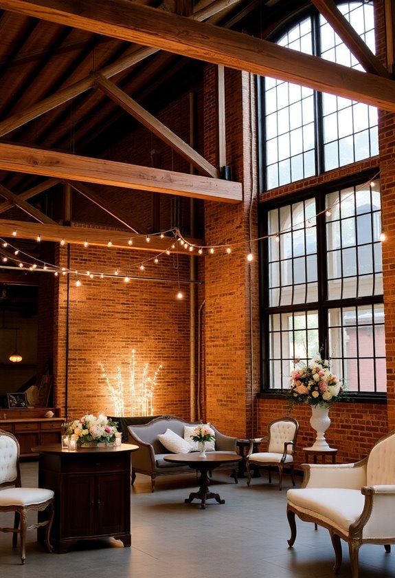 charming rustic loft celebrations