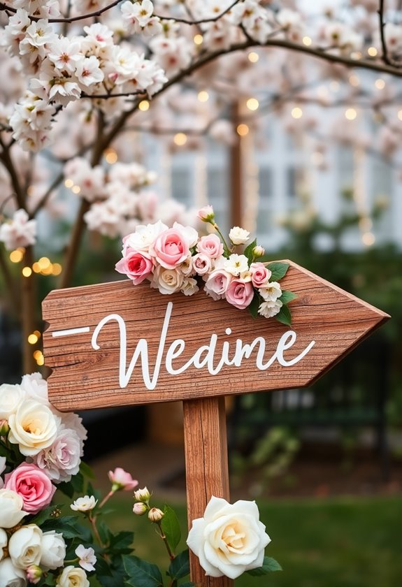 charming seasonal wedding decor