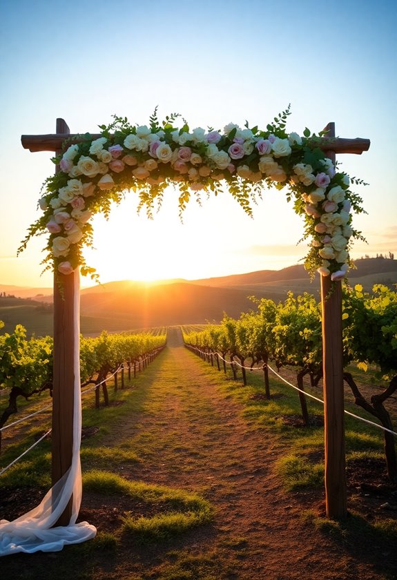 charming vineyard wedding experiences