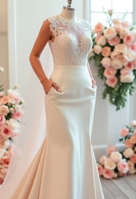 chic mermaid dress practicality