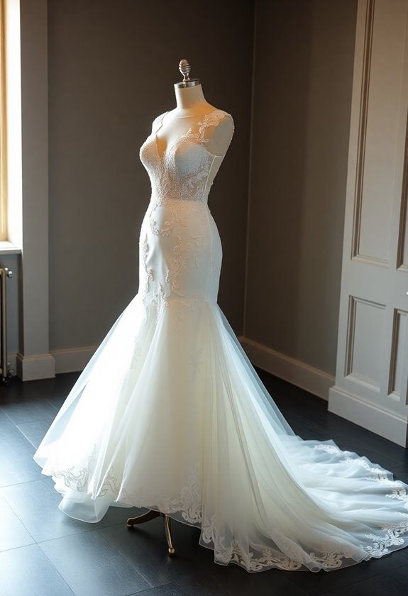 chic sheath dresses for brides