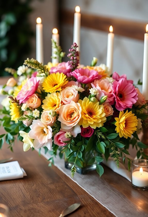 choose budget friendly seasonal flowers