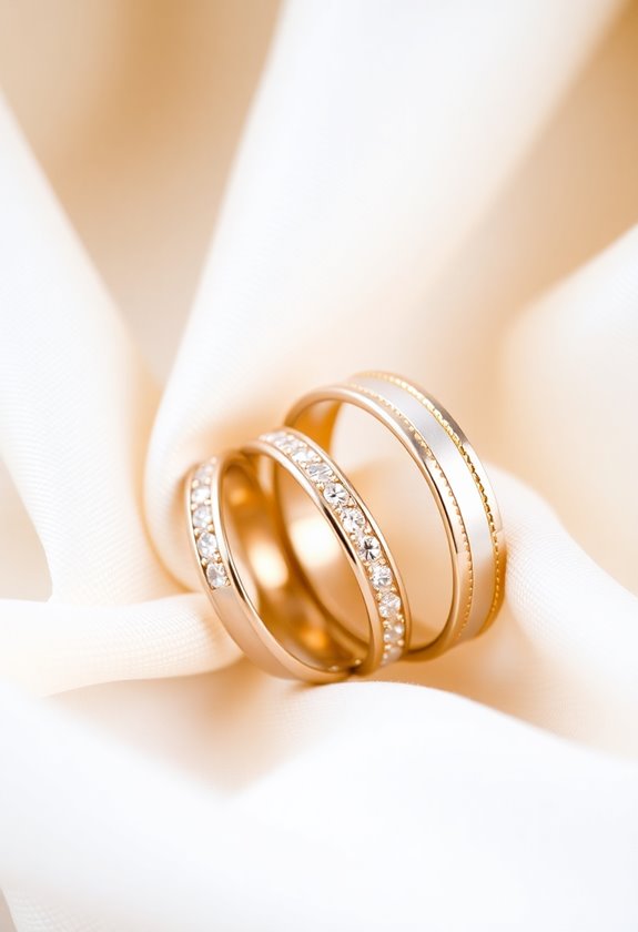 choose compatible wedding metals