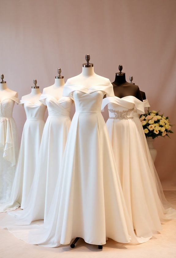 choosing bridal gown length