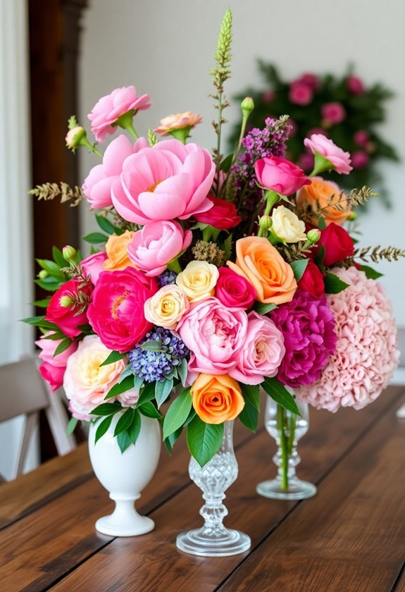 choosing seasonal floral arrangements