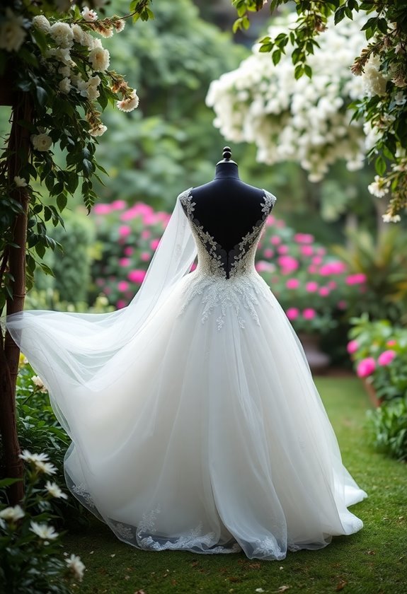 choosing the ideal wedding gown