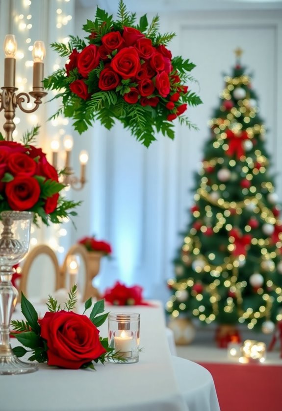 christmas themed wedding traditions