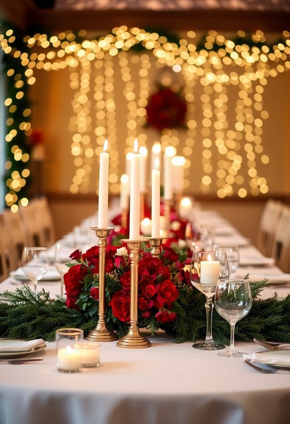 christmas wedding decoration ideas