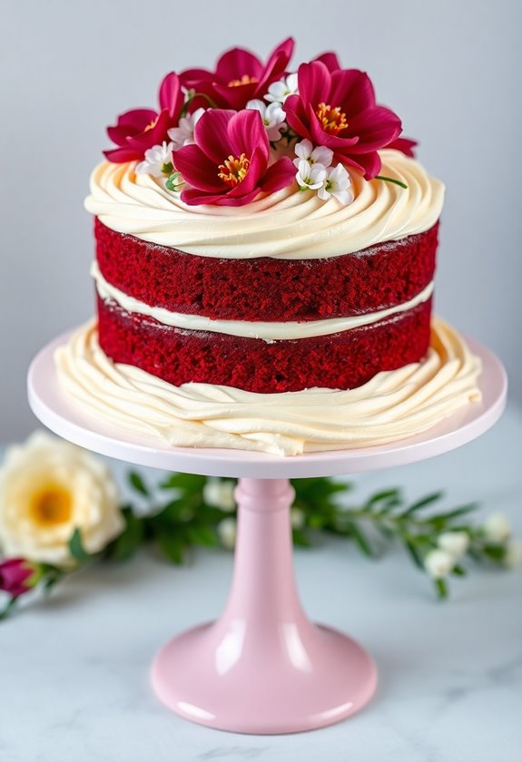 classic red velvet elegance