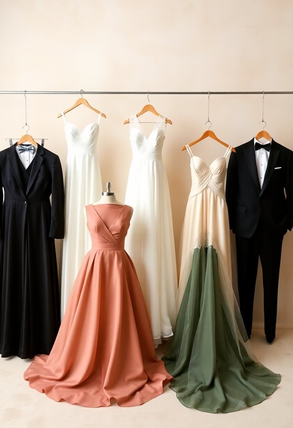 cohesive bridal party styles