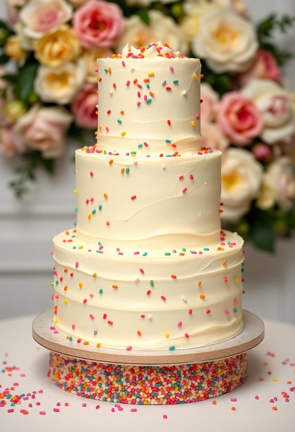 colorful cake celebration delight