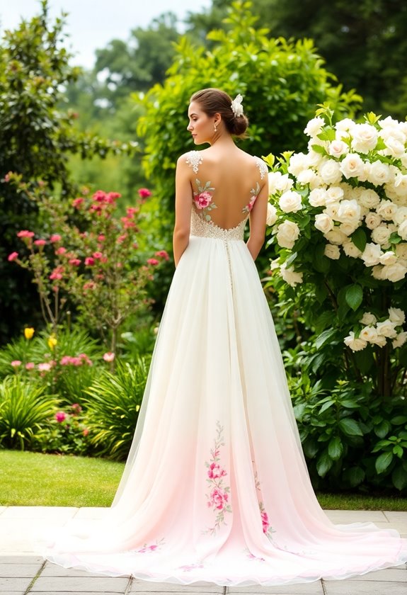 colorful wedding dress options