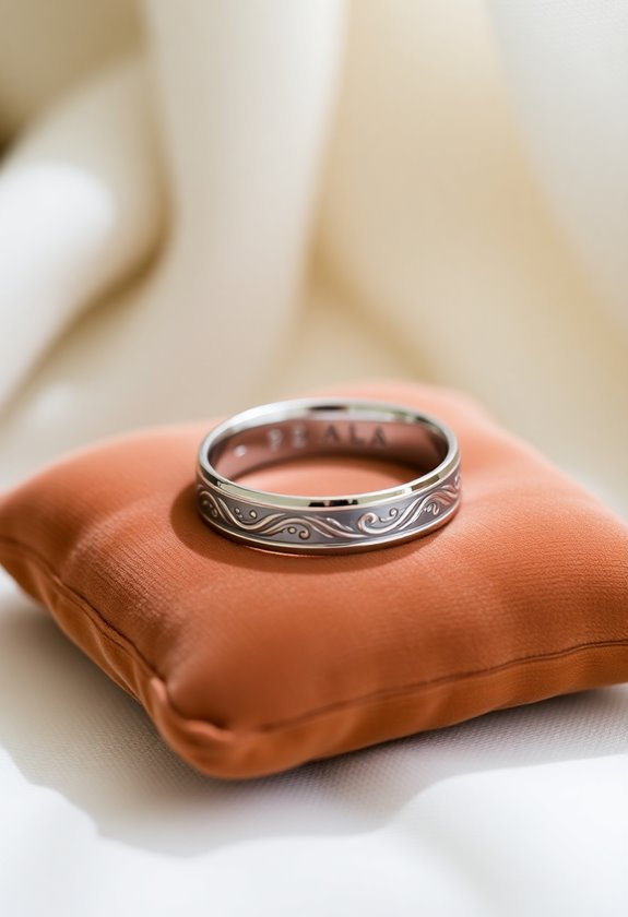 comfortable and stylish wedding bands
