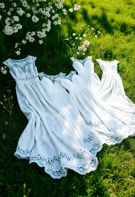 comfortable lace gown styles