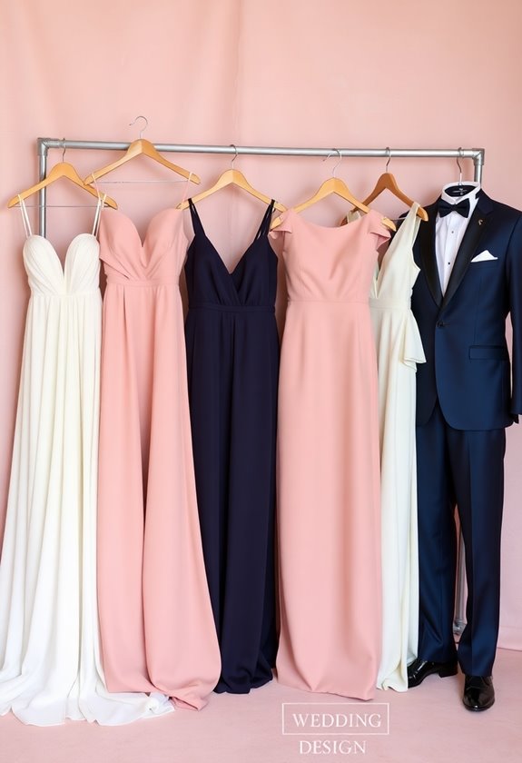 complementary styles for weddings