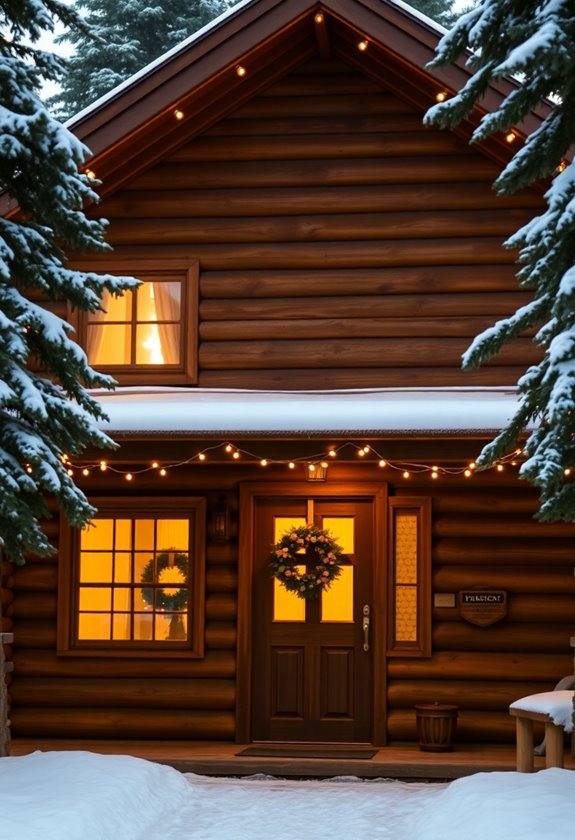 cozy cabin wedding experience