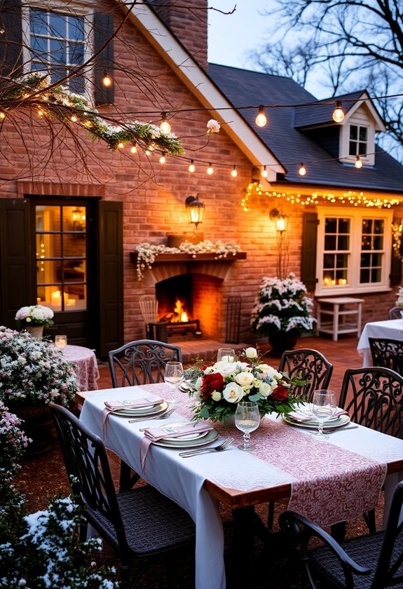 cozy intimate christmas weddings