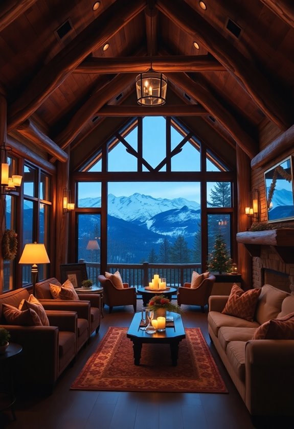 cozy lodge wedding magic