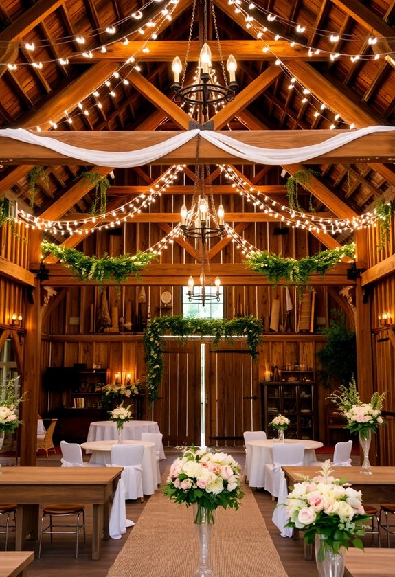cozy rustic wedding charm