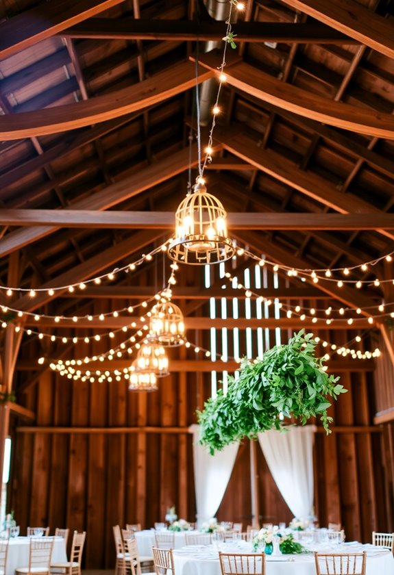 cozy rustic wedding venue