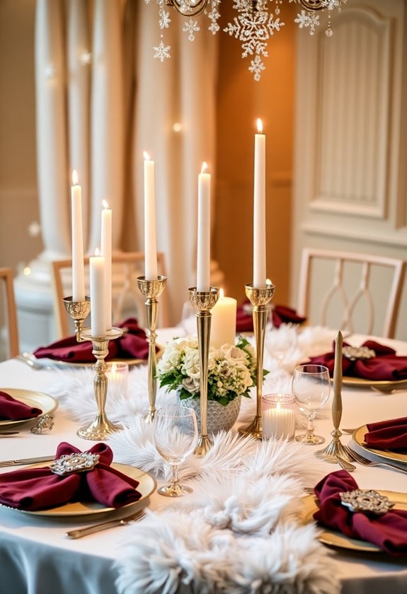 cozy textures enhance ambiance